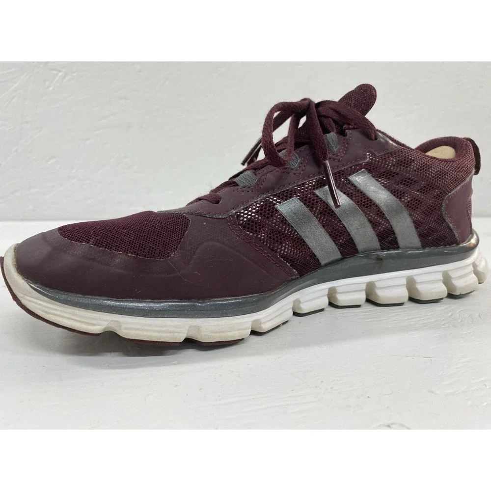 Adidas Speed Trainer Maroon Running Shoe Size 9.5 Men's Active Pickleball